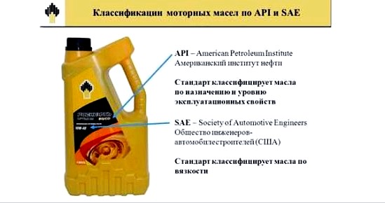 clasificarea uleiurilor de motor conform SAE si API